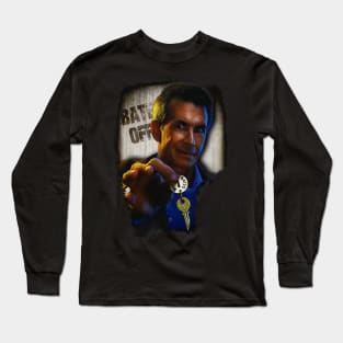 Norman Bates Psycho Design Long Sleeve T-Shirt